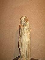 Statue de la Vierge au sourire, pierre, XIVeme, Musee de Carcassonne (3)